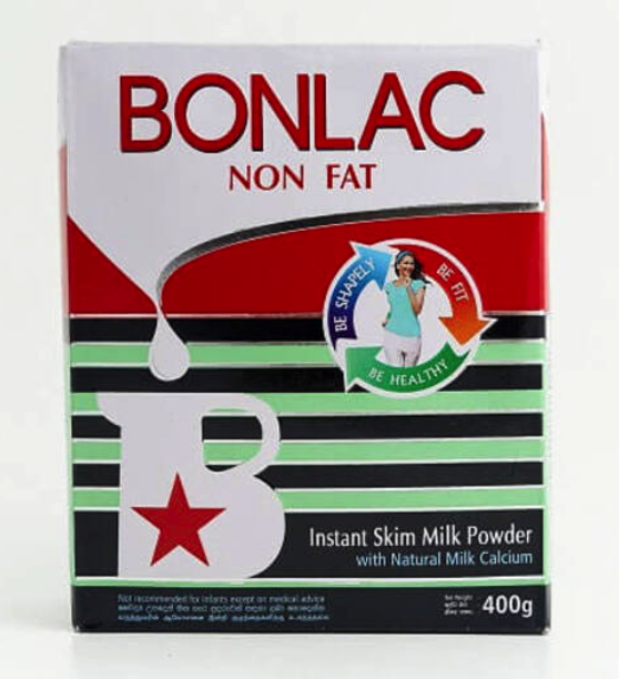 Bonlac Non Fat Instant Skim Milk Powder box